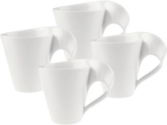 Villeroy & Boch NewWave Caffè Becher mit Henkel 300 ml 4er Set - DS