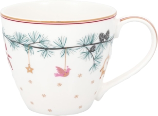 Greengate Henkelbecher Juana white