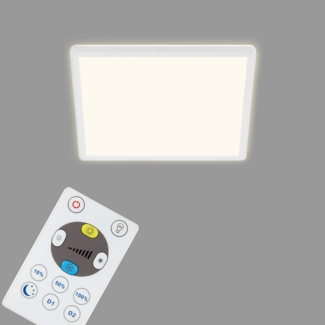 LED-Deckenleuchte, SLIM, LED/230V, 2700 - 6500K 18W, 2. 400 lm B 293, L 293, Ausl. 29