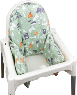 ZARPMA aufblasbarer Innenbezug für IKEA Antilop Hochstuhl (nur Bezug)(grün)