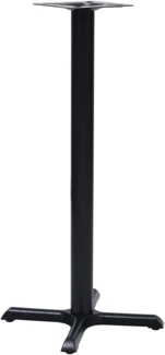 vidaXL Bistrotisch-Gestell Schwarz 56x56x107 cm Gusseisen 325430