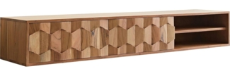 Lowboard Fevo Akazie 1600 Akazie Natur Schwebend 2