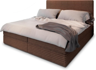 Masseno Boxbett PISA 180x200 cm mit Bonell Matratze und Topper