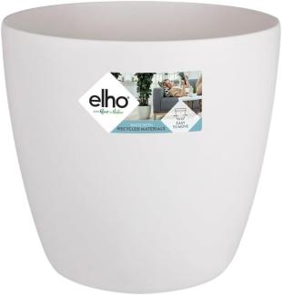 Elho Übertopf Brussels mit Rollen Ø 35 x 36,5 cm weiß