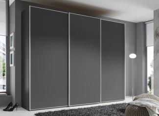 Staud Schwebetürenschrank 3-türig Sinfonie Plus Vulkan 240cm / 249cm / 68 cm (H/B/T)