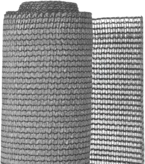 Nature Garten-Sichtschutz Zaunblende PE 1,2×5 m Grau 428524