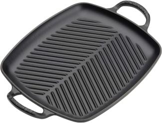 Le Creuset Signature Grillplatte rechteckig 30 cm Schwarz - Schwarz - 29 bis 32 cm