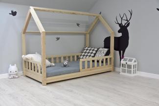 Best For Kids Hausbett 90x200 inkl. Matratze und Rausfallschutz