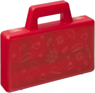 Room Copenhagen 'LEGO Sortierbox to go' Aufbewahrungsbox rot