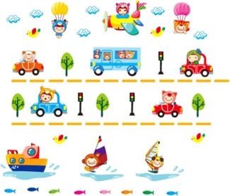 Lo+DeModa Wandtattoo Diver Traffic