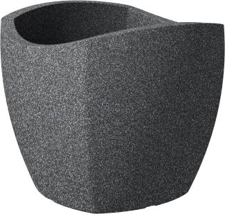 Wave Cubo schwarz granit