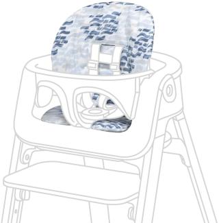 Stokke Sitzkissen für Steps Hochstuhl Waves Blue