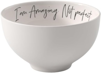 Villeroy & Boch Statement Bol Amazing not perfect weiß, schwarz