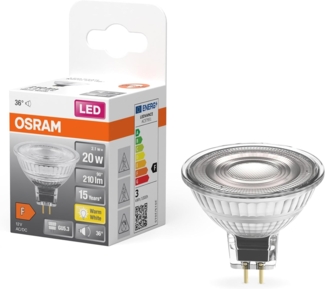 OSRAM LED STAR MR16 12 V 20 36 ° 2.6 W/2700 K GU5.3