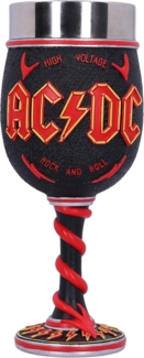 Nemesis Now Weinglas ACDC Kelch High Voltage, Resin