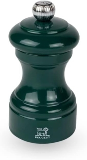 Peugeot Bistro Pfeffermühle 10cm Waldgrün lackiertes Holz