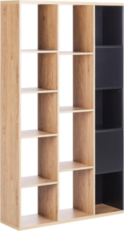 Bücherschrank BANGOR Heller Holzfarbton