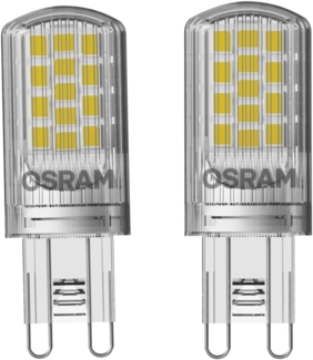 Osram LED Pin Lampe mit G9 Sockel, Warmweiss (2700K), 4.2W, Ersatz für herkömmliche 40W-Lampe
