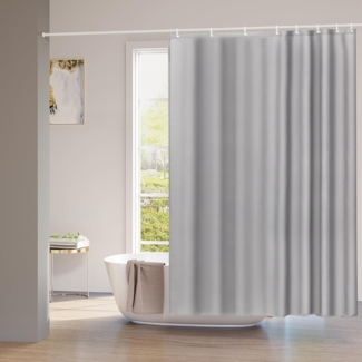 Woltu Duschvorhang Breite 120 cm (1-tlg), Badvorhang Anti-schimmel