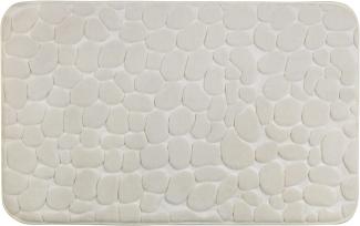 Badteppich PEBBLES, Memory Foam, Wenko, Beige