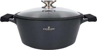 Zwieger Black Stone Topf mit Deckel 28 cm