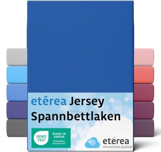 etérea Himmlische Qualität Spannbettlaken etérea Comfort Jersey Spannbettlaken, Jersey, Gummizug: rundum, (1 Stück)