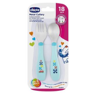 Chicco Cutlery for children 18M +