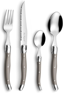 Lou Laguiole Tradition2, Edelstahl, rostfrei, Taupe, 14 x 7,5 x 24,5 cm