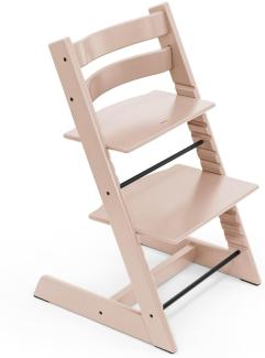 Stokke 'Tripp Trapp' Hochstuhl, serene pink, höhenverstellbar, Buche massiv, bis 110 kg