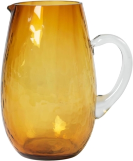 Broste Copenhagen HAMMERED Krug amber 2 l