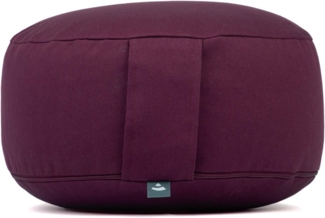 bodhi Meditationskissen Meditationskissen RONDO ECO, Füllung: Dinkel aubergine