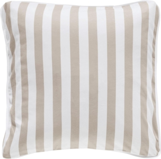 Erwin Müller Kissenbezug Kuschelkissenbezug, (1 Stück), Single-Jersey Streifen