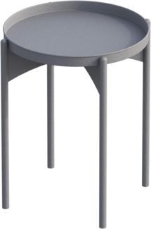 Couchtisch, 'SHB-002', 57 x 44 x 44, Grau