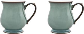 Denby 002048819 Tasse, Steingut, grün