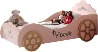 Vipack 'Prinzessin' Kutschenbett rosa