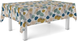 Martina Home Wachstuch-Tischdecke, Tormes, Grün, 300x140 cm