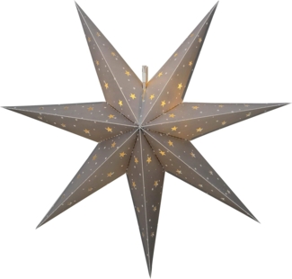 Star 505-02, LED-Outdoor-Stern "Alice", 12 LED, Silber