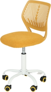 FurnitureR Bunter Schreibtischstuhl, moderner höhenverstellbarer Computerstuhl ohne Armlehnen, ergonomischer Drehstuhl für Kinderzimmer und Home Office