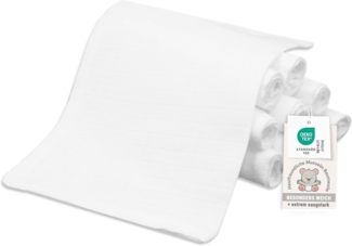 ZOLLNER Waschlappen, (10-St), 17 x 22 cm, 100% Baumwolle, vom Klinikwäschespezialisten