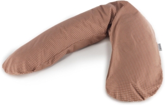 THERALINE 'Punkte Marsala' Das Original Stillkissen 2019 Dinkelspelz braun
