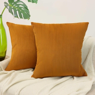 Amilian Kissenbezüge - 2er Set Kissenbezug - Kissenhüllen - Zierkissenbezüge, (2 Stück), 40x40 cm, Kissenhülle für Sofakissen, Dekokissen, Kissen, Zierkissen.