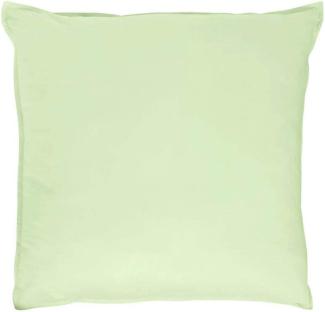 Traumschlaf Uni Single Jersey Bettwäsche Eschle|Kissenbezug 2x 40x40 cm| green