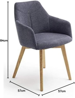 Stuhl JACKSON, nachtblau