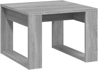 vidaXL Beistelltisch Grau Sonoma 50x50x35 cm Holzwerkstoff 825826