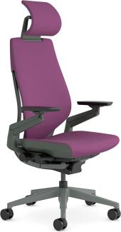 Steelcase Gesture Bürostühle, Stainless Steel, Lila, One Size