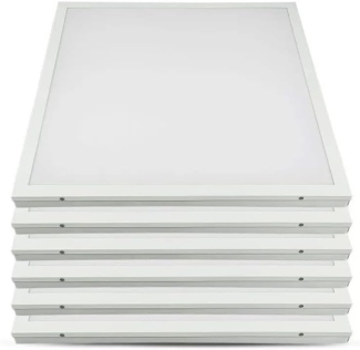 6x LED Einbau Panel, 36 Watt, 4320 Lumen, kaltweiß, 59,5x59,5 cm
