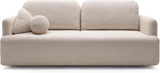 Selsey Sofas, Wood, Beige, 227 cm breit