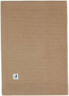 Jollein Pure Knit Babydecke Nougat 75x100 cm Braun