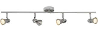 LED Deckenleuchte mit vier beweglichen Spots SANNY