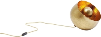Kare Design Bodenleuchte Apollo, Gold, Durchmesser 35cm, Bodenlampe, Stahl, 25 x 35 x 35 cm (H/B/T)